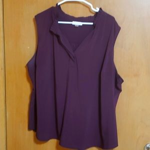 Calvin Klein size 3x plum women dress tank